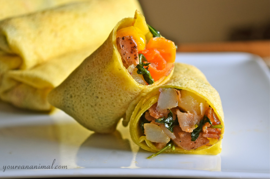 Freezer Meal Breakfast Burritos. Perfect for Sunday Meal Prep! Grain-free, gluten-free
